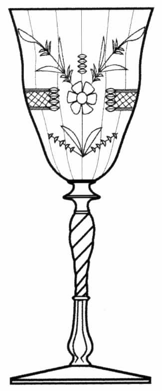 15037-1 Water Goblet by Tiffin-Franciscan-1
