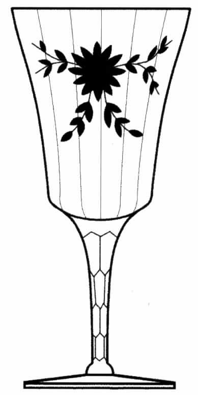 15041-1 Water Goblet by Tiffin-Franciscan-1