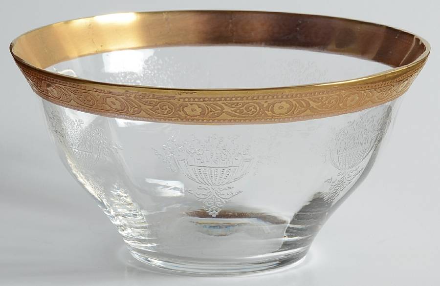 15042-3 (Gold) Finger Bowl by Tiffin-Franciscan-1