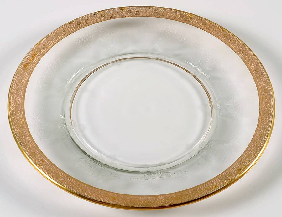 15042-3 (Gold) Salad Plate by Tiffin-Franciscan-1