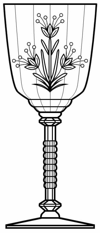 15067-2 Water Goblet by Tiffin-Franciscan-1
