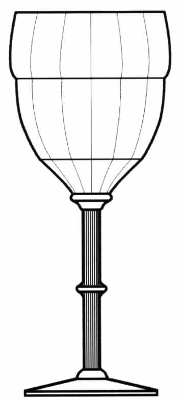 15068 Water Goblet by Tiffin-Franciscan-1