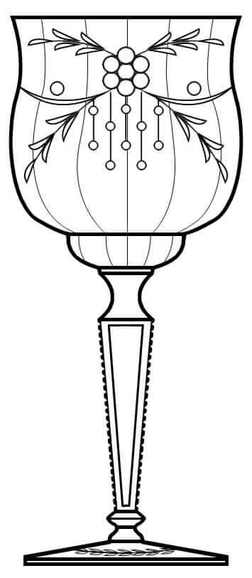 15070-2 Water Goblet by Tiffin-Franciscan-1