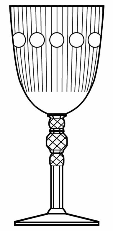 15073-3 Water Goblet by Tiffin-Franciscan-1