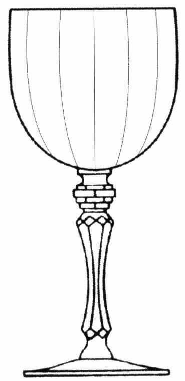 15074 Water Goblet by Tiffin-Franciscan-1