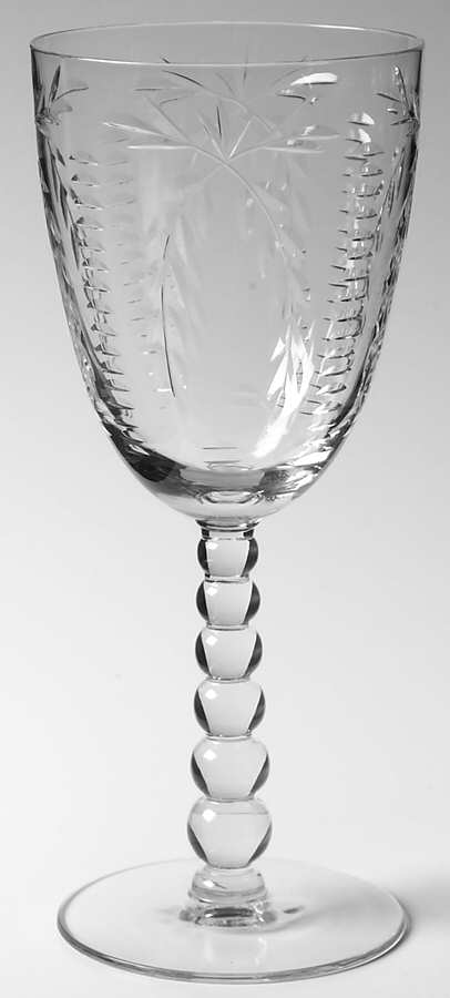 Wisteria Water Goblet by Tiffin-Franciscan-1