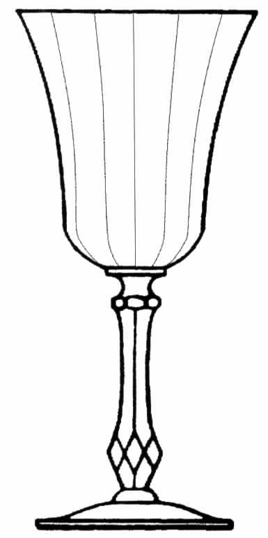 17300 Water Goblet by Tiffin-Franciscan-1