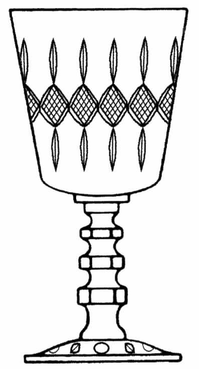 17301 Water Goblet by Tiffin-Franciscan-1