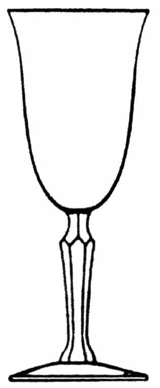 17311 Water Goblet by Tiffin-Franciscan-1
