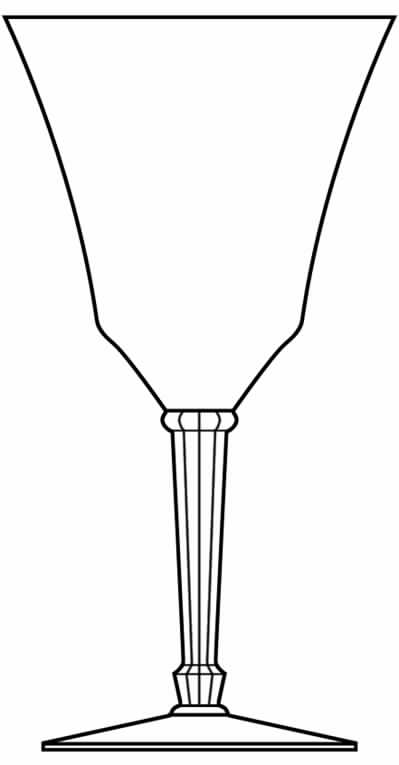 17323 (Non Optic) Water Goblet by Tiffin-Franciscan-1