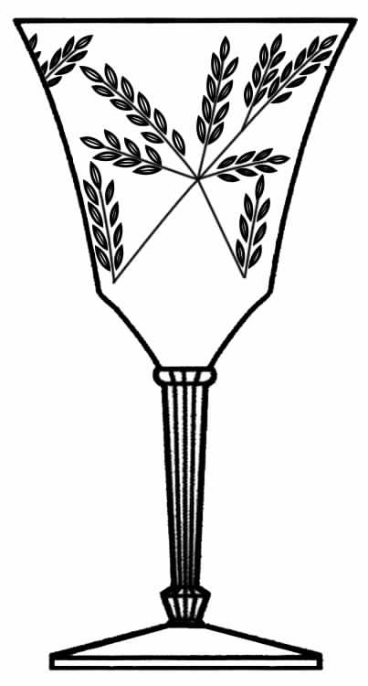 17323-2 Water Goblet by Tiffin-Franciscan-1