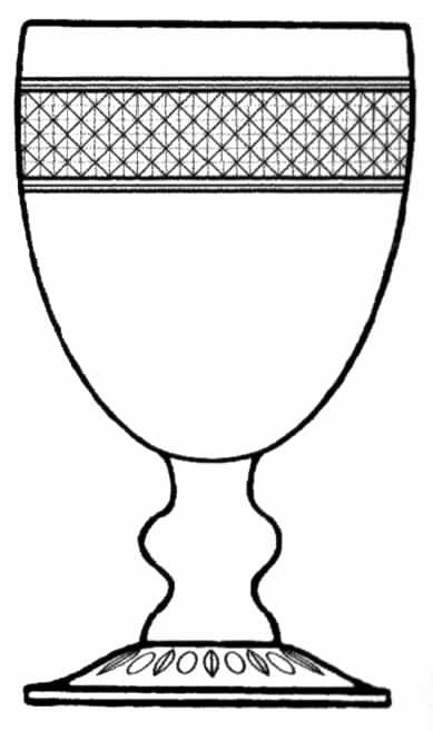Trafalgar (Stem #17348) Water Goblet by Tiffin-Franciscan-1
