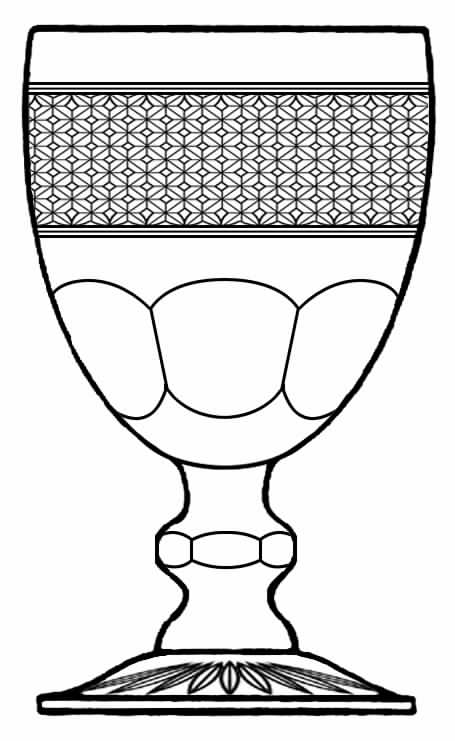 17348-5 Water Goblet by Tiffin-Franciscan-1