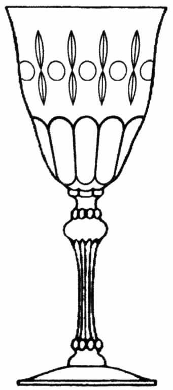 17358-1 Water Goblet by Tiffin-Franciscan-1