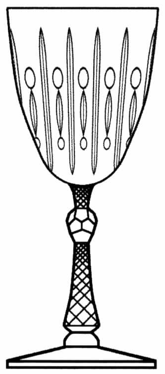 17359-2 Water Goblet by Tiffin-Franciscan-1