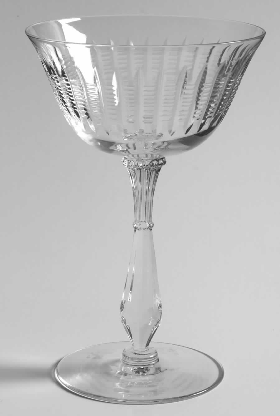 17378-1 Champagne/Tall Sherbet by Tiffin-Franciscan-1
