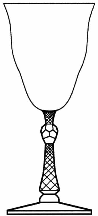 17382 Water Goblet by Tiffin-Franciscan-1