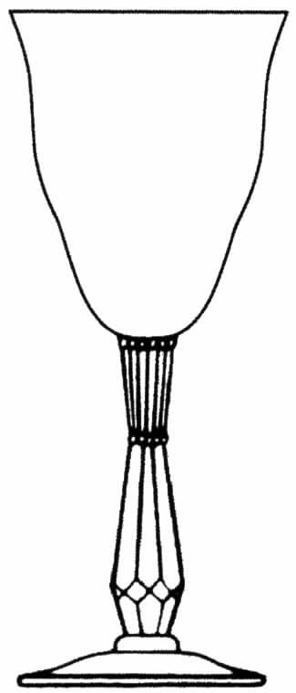 17387 Water Goblet by Tiffin-Franciscan-1