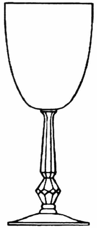 17406 Water Goblet by Tiffin-Franciscan-1