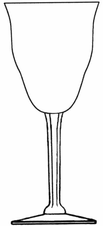 17407 Water Goblet by Tiffin-Franciscan-1