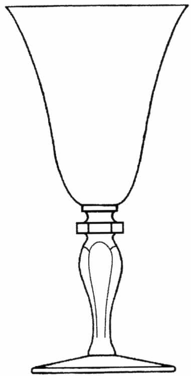 17409 Water Goblet by Tiffin-Franciscan-1