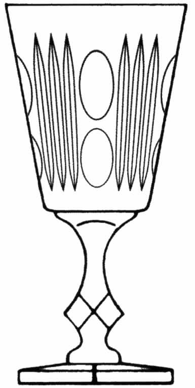 17431 Water Goblet by Tiffin-Franciscan-1