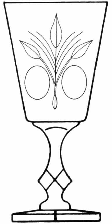 17431 Water Goblet by Tiffin-Franciscan-1