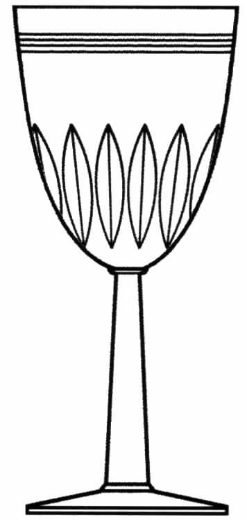 17450-1 Water Goblet by Tiffin-Franciscan-1