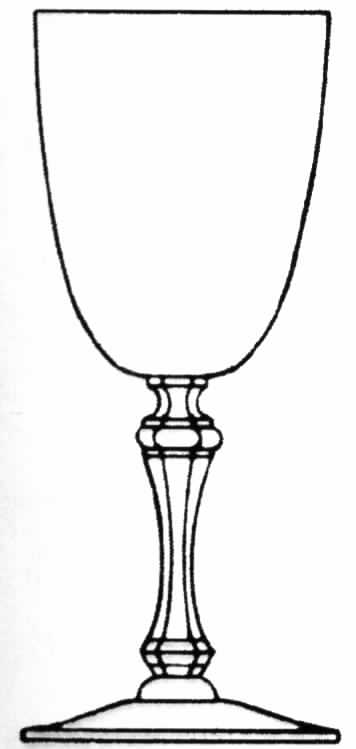 17453 Water Goblet by Tiffin-Franciscan-1