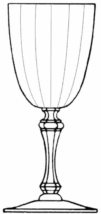 17453-4 Water Goblet by Tiffin-Franciscan-1
