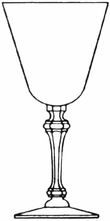 17454 Water Goblet by Tiffin-Franciscan-1