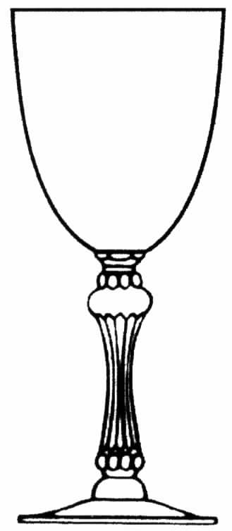 17464 Water Goblet by Tiffin-Franciscan-1