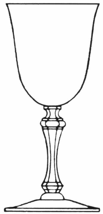 17475 Water Goblet by Tiffin-Franciscan-1