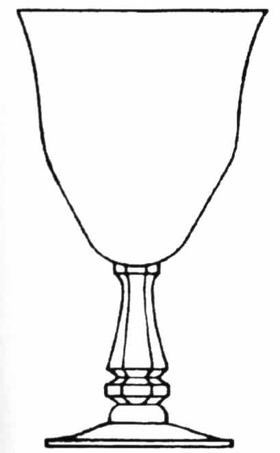 17476 Water Goblet by Tiffin-Franciscan-1