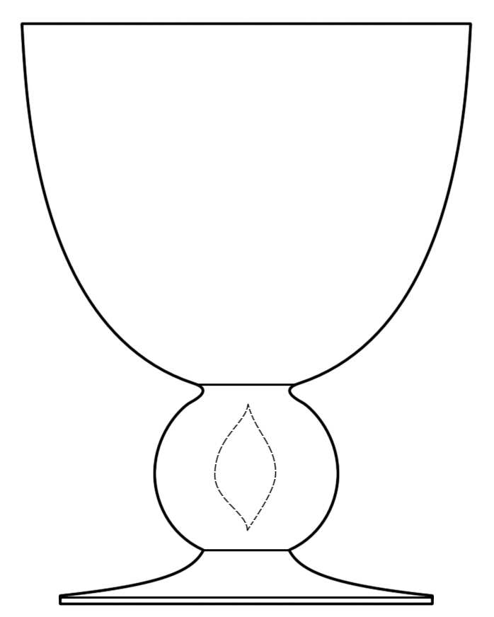 Symphonie Water Goblet by Tiffin-Franciscan-1