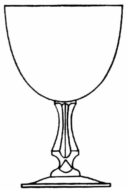 17490 Water Goblet by Tiffin-Franciscan-1