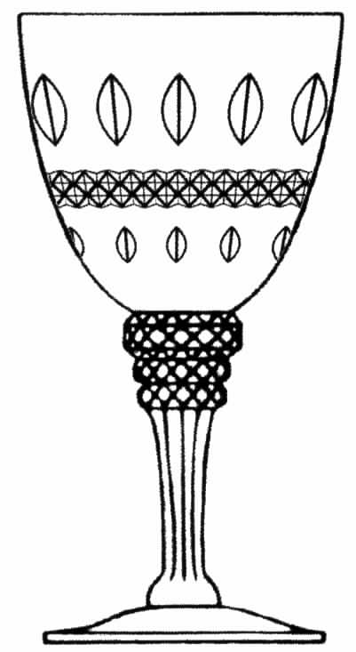 17501-1 Water Goblet by Tiffin-Franciscan-1