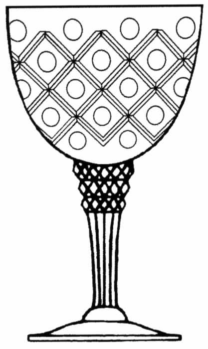 17507-12 Water Goblet by Tiffin-Franciscan-1