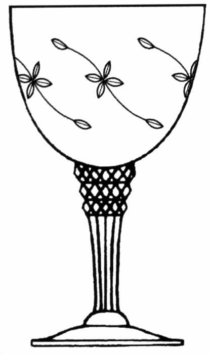 17507-6 Water Goblet by Tiffin-Franciscan-1