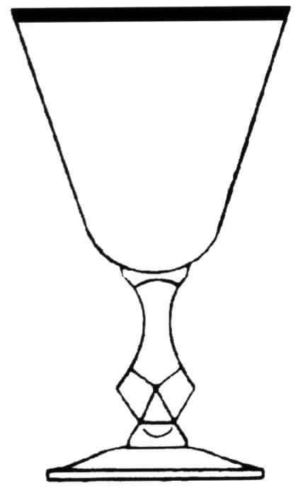 17525-1 Water Goblet by Tiffin-Franciscan-1