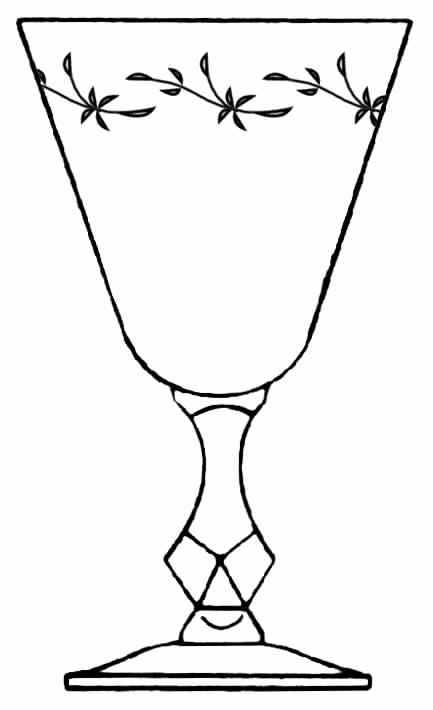 17525-3 Water Goblet by Tiffin-Franciscan-1