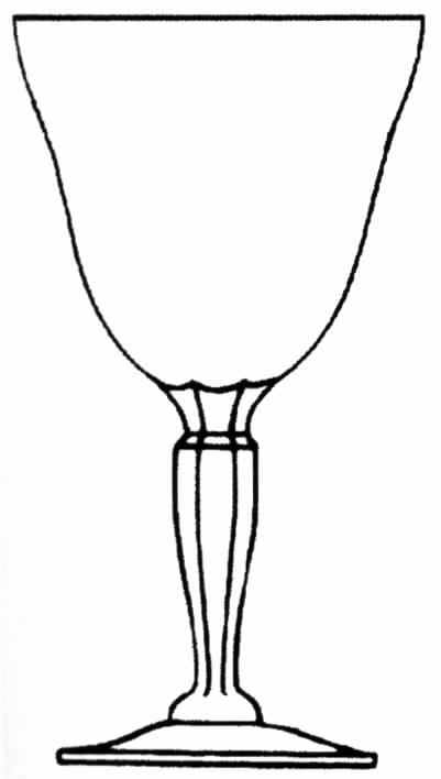 17543 Water Goblet by Tiffin-Franciscan-1