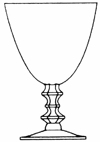 17547 Water Goblet by Tiffin-Franciscan-1