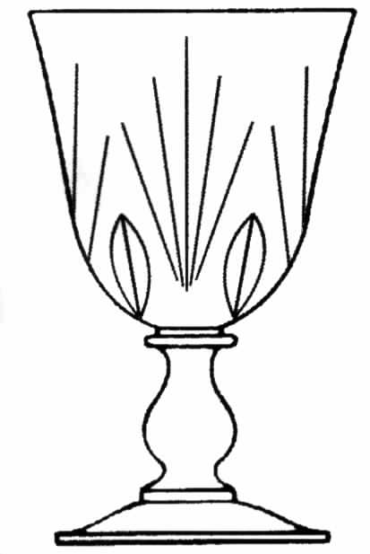 17549-2 Water Goblet by Tiffin-Franciscan-1