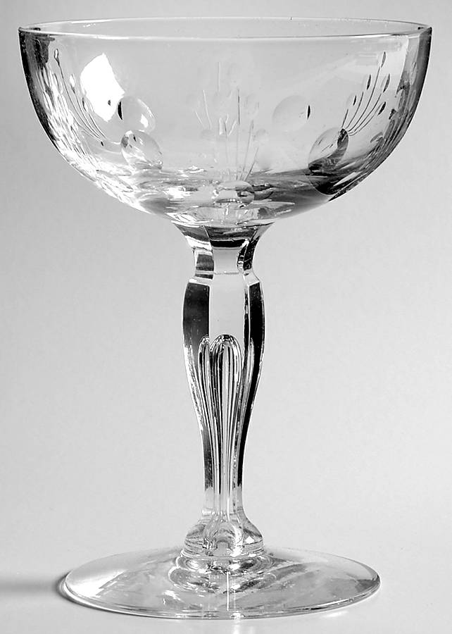 17603-1 Champagne/Tall Sherbet by Tiffin-Franciscan-1