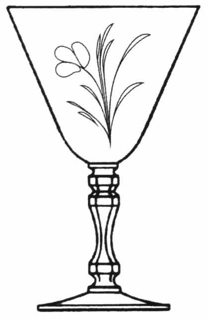17651 Water Goblet by Tiffin-Franciscan-1