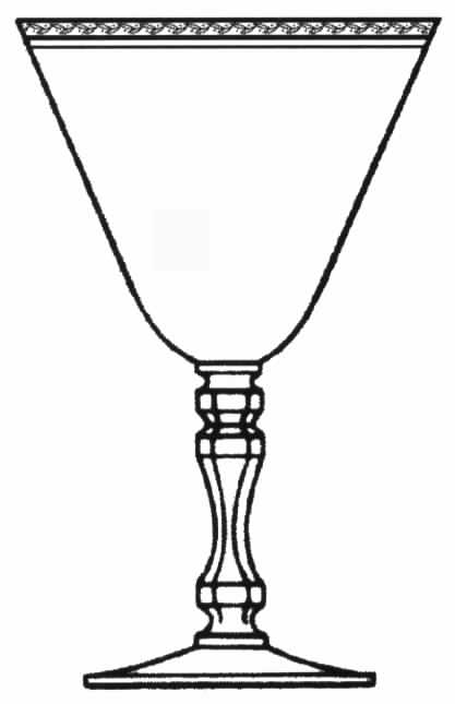 17651 Water Goblet by Tiffin-Franciscan-1