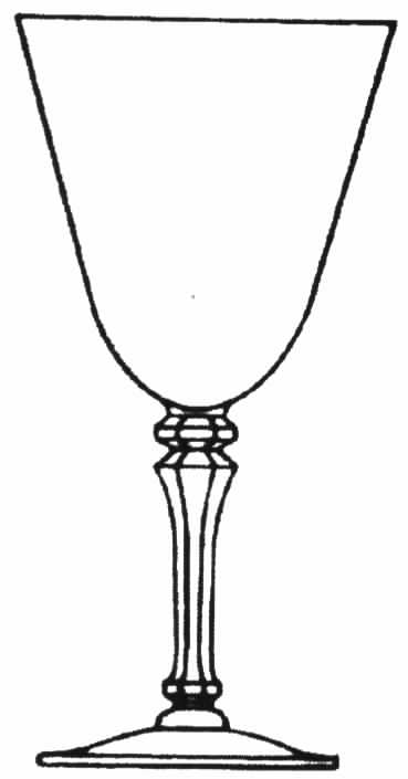 17667 Water Goblet by Tiffin-Franciscan-1