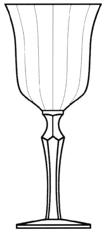 200 Water Goblet by Tiffin-Franciscan-1