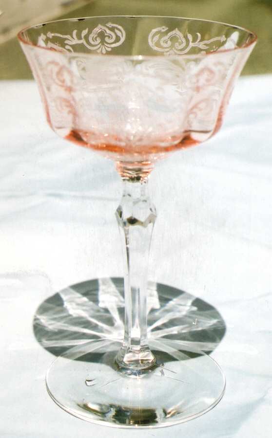 200 Pink Champagne/Tall Sherbet by Tiffin-Franciscan-1